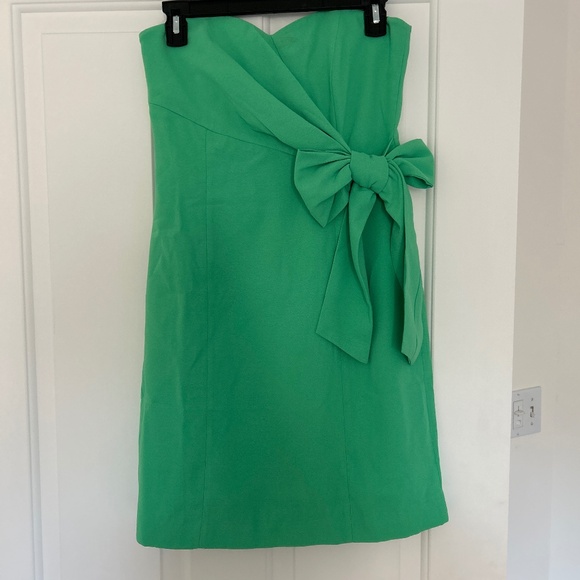 Lilly Pulitzer strapless green dress - Picture 1 of 1
